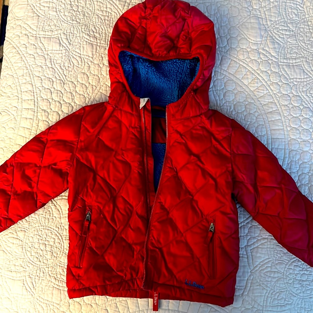 Llbean 2t red jacket
